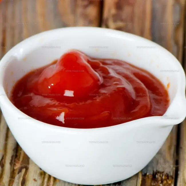 The Mix of Ketchup, White Wine Vinegar, Soy Sauce, and Hot sauce