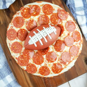 8906596 Crispy Football Shaped Pepperoni Recipe