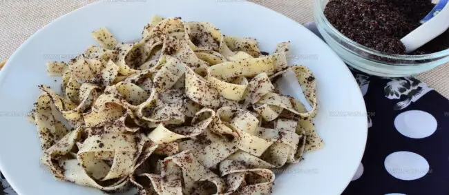 Pasta With Poppy Seeds (Kluski Z Makiem)